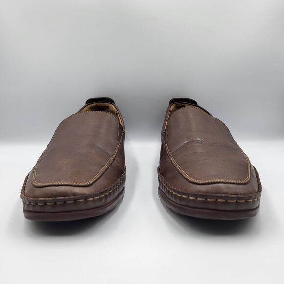 Mephisto Edlef Dark Brown Leather Slip On Comfort Loafer Moccasin Men’s Size 9 main image 6